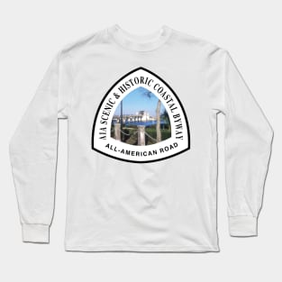 A1A Scenic & Historic Coastal Byway All-American Road trail marker Long Sleeve T-Shirt